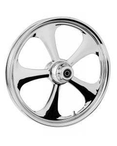 RC Components Chrome Nitro Wheel & Tire Package for Harley Models 
