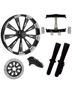 Raider Eclipse 23" Wheel Tire Single Side w/ Raked Triple Trees Lowers & Sliders