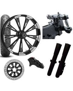 RC 26 Raider Eclipse Wheel Tire Neck Rake Front End Package Harley Single Side