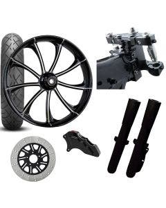 RC 26 Revolt Eclipse Wheel Tire Neck Rake Front End Package Harley Single Side