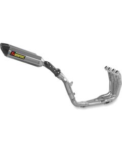 Akrapovic S-Y10RFT10-ZC/2 Full System Evo2 Exhaust Kit Carbon Fiber 09-14 Yzfr1