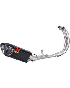 Akrapovic S-Y3R1-APC Full System Race Exhaust Steel Carbon Fiber 14-19 Yzf-R3