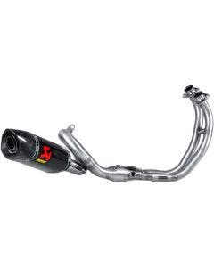 Akrapovic S-Y7R2-AFC Full System Race Exhaust Steel Carbon Fiber 14-19 Fz07 Mt07