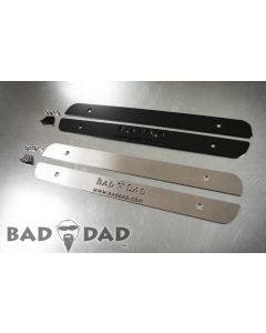 Bad Dad Stretched Saddlebag Skid Plates -Black