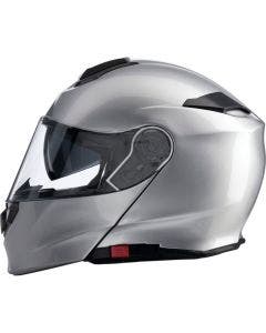 Z1R Solaris Full Face Modular Silver Motorcycle Helmet