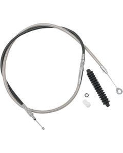 Drag Stainless 80 Long Plus + 18" Longer Clutch Cable for Harley 08-13 FLH/T