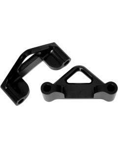 Accutronix Hot Legs Bagger Legs Black 1.25" Spacers 5.5" Front Fenders 84-13