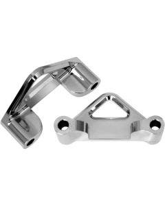 Accutronix Hot Legs Bagger Legs Chrome 1.25" Spacers 5.5" Front Fenders 84-13