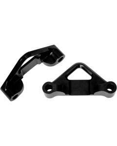 Accutronix Hot Legs Bagger Legs Black .8125" Spacers 6 3/8 Front Fenders 84-13