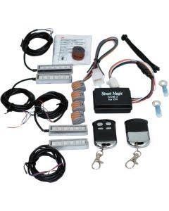 Custom Dynamics TMWZ01BM6 Motorcycle LED Accent Light Kit w/ Bluetooth