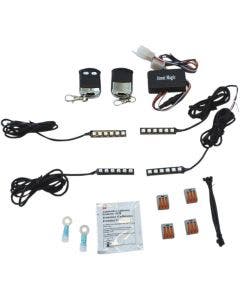 Custom Dynamics TMWZ07BM6 Slimline Motorcycle LED Starter Light Kit W/ Bluetooth