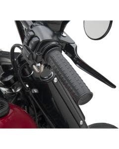Roland Sands Design RSD Black Ops Traction Billet Hand Grips Harley Cable 84-17