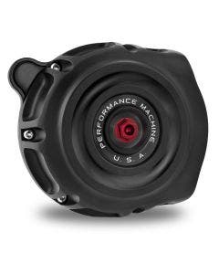 Performance Machine PM Black Ops Vintage Air Cleaner Harley Twin Cam EVO 93-17