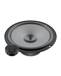 Hertz Uno X 165 220W 4 Ohm 6.5" 2-Way Coaxial Speaker Driver & Tweeter System Set