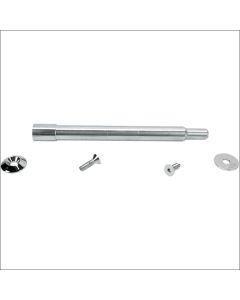 Paul Yaffe Bagger Nation Chrome Smooth Y-Axle Hidden Flush 25mm FLH 08-22