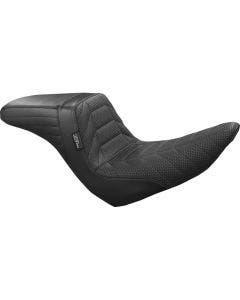 Le Pera Black Kickflip Seat for Harley Softail 18-23 FXLR/FLSB