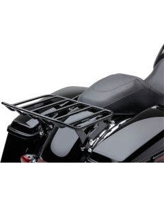 Cobra 602-2616B Black Big Ass Racks Detachable Luggage Carrier Harley FLH 09-20