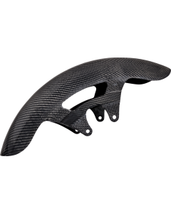 Arlen Ness Black Café Carbon Fiber 19" Front Fender 4 Harley 23-24 Touring