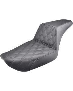 Buy Saddlemen 896-04-172 Black Step Up LS Seat 96-03 Harley Dyna FXD 0803-0532 08030532 leather gel technology comfort stunts wheelies stunt sons of anarchy dyna from Eastern Performance Cycles. Great prices and free shipping!