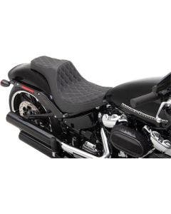 Drag Specialties Predator III Diamond Silver 2Up Seat 18-20 Harley Breakout FXBR