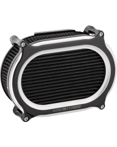 Arlen Ness Contrast Stage 2 Oval Upgrade Performance Air Filter 4 Harley HD Ventilator