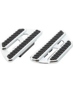Arlen Ness Chrome Method Passenger Floorboards 4 Harley 80-24 Touring Softail