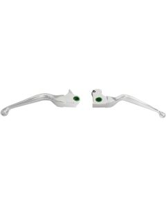 Drag Specialties Chrome Wide Blade Lever Set for Harley 14-16 Trike Models