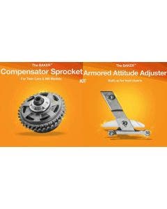 Baker Drivetrain Compensator Sprocket + Chain Tensioner Harley Twin Cam 06-Up