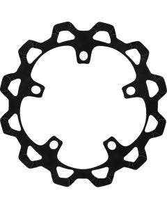 Lyndall 12.6" Black 320MM Front Brake Rotor Harley 24 FLHX/FLTRX (Except CVO)