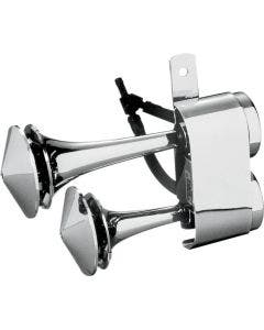 Rivco 128dB Dual Air Horn for Harley Davidson Softail Touring Dyna XL | AHHD