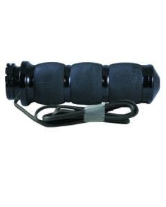 Avon Air Cushioned Anodized Heated Grips for Harley Throttle By Wire Models