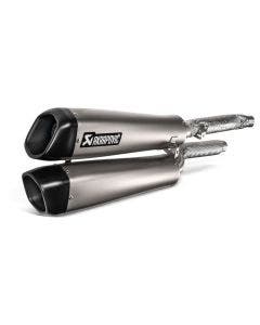 Akrapovic Slip-On Muffler Titanium Exhaust Triumph Scrambler 1200 XC EX 19-20