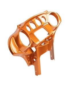 Hogworkz Amber Whiskey Front Inner Speedometer Cowl Fairing Harley Touring 14-23