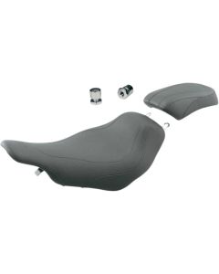 Mustang 76350 / 76351 / 78032 Standard Tripper Smooth Front & Rear Seat 97-07 Harley FLHR & FLHX