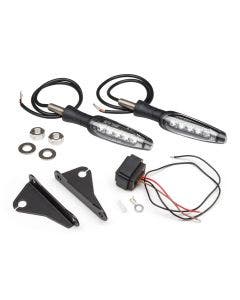 Yoshimura 072BGLTSR Rear Amber LED Turn Signals Kit Universal 12V