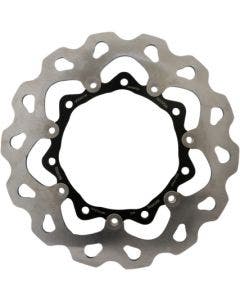 Galfer DF834FLW Front Brake Rotor Full Floating Agitator 09-16 Harley Touring 