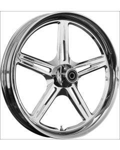 Colorado Customs Chrome Austin Wheel & Tire Package for Harley Models 