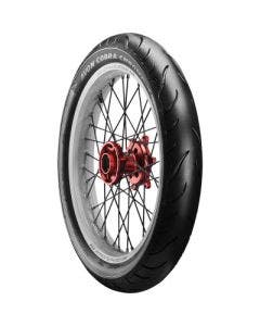 Avon Tyres Cobra Chrome AV91Blackwall Bias Front Trike Tire