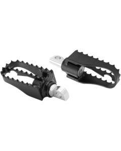 Burly Brand Mini MX Style Male Mount Footpegs Foot Pegs for Harley PR