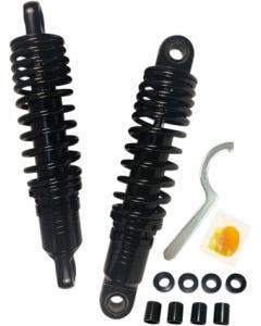 Drag Premium Black 11" Adjustable Rear Spring Standard Shocks XL FXR 86-03