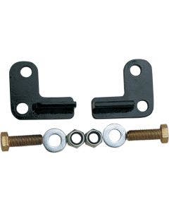 Burly Black Rear Lowering Blocks Kit For Harley Sportster L89-99