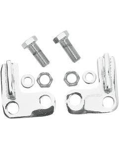 Burly Chrome Rear Lowering Blocks Kit For Harley Sportster L89-99