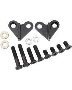 Burly Black Rear Lowering Blocks Kit For Harley Touring Flh Flt 97-01