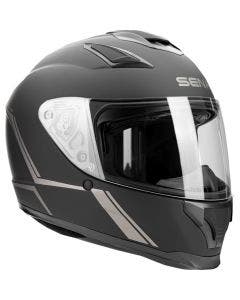 Sena Stryker Matte Black Bluetooth Intercom Fullface Helmet - Large