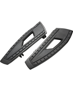 Ciro Chicane Driver Black Floorboards 4 Harley 86-24 Touring Models