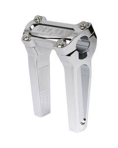 Thrashin Supply Chrome 6" w/o Gauge Cutout Handlebar Straight Riser TSC-6000-3