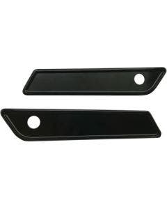 Pro One 104721B Black Saddlebag Cover Latch Smooth Harley FLH/T Touring 14-20