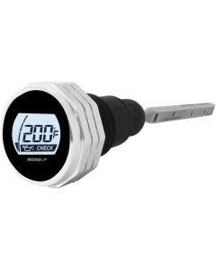 KOSO BA053011 Silver Digital Oil Gauge Dip Stick 07-16 Harley Touring FLH/T