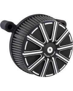 Arlen Ness 50-291 Big Sucker Air Cleaner Stage 1 10-Gauge Black Twin Cam 99-17