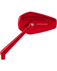 Arlen Ness 13-152 Mini Stocker Left Red Mirror Screw-In Universal & Harley